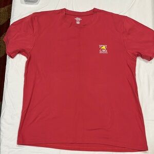 Salty Dog Bright Red Short Sleeve Tee with Crew Neck